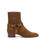 Thumbnail: Saint Laurent Brown Calfskin Ankle Boots