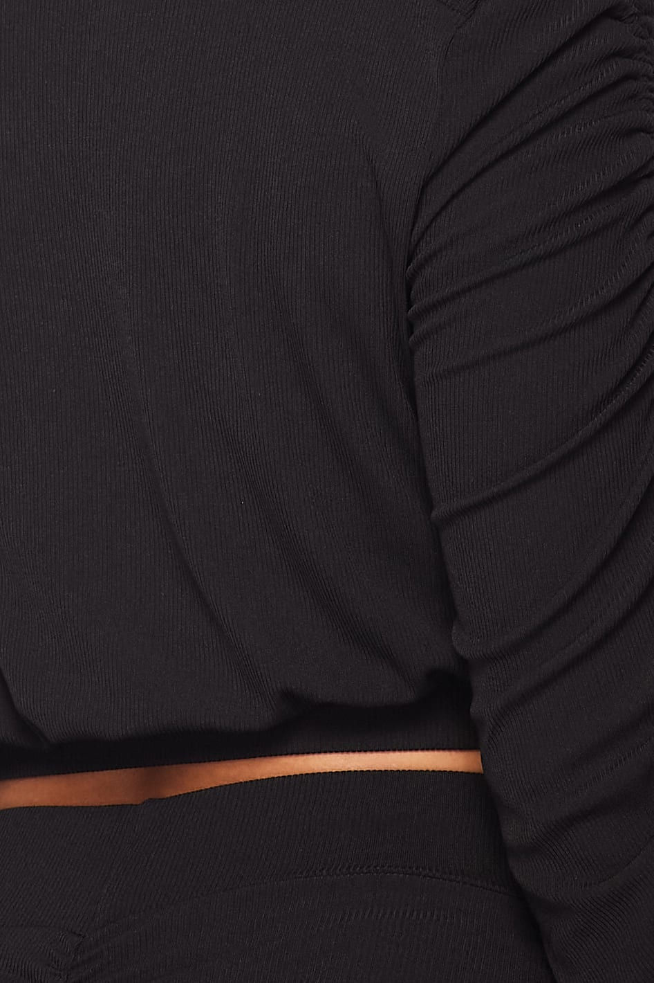 Thumbnail: Ruched Long Sleeve And Skirt Set