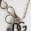 Thumbnail: Dolce & Gabbana Silver DG Logo Key Holder Keychain Bag Charm Keyring