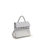 Thumbnail: Moschino White Calf Leather Bos Taurus Handbag