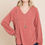 Thumbnail: Casual V Neck Basic Long Sleeve Top      