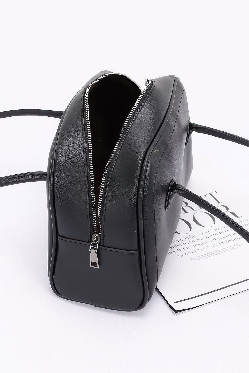 Thumbnail: Faux Leather Sport Bag