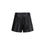 Thumbnail: R13 Black Calf Leather Bos Taurus Bermuda Shorts