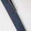 Thumbnail: Dolce & Gabbana Blue Calfskin Leather Logo Metal Buckle Belt