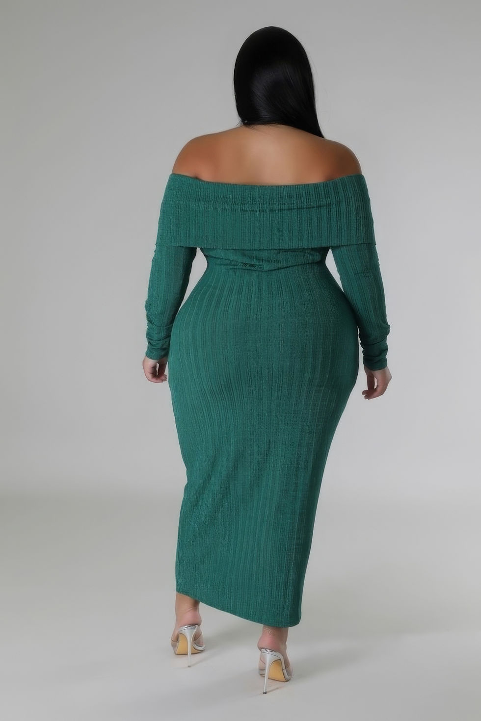 Thumbnail: Off Shoulders Stretch Dress