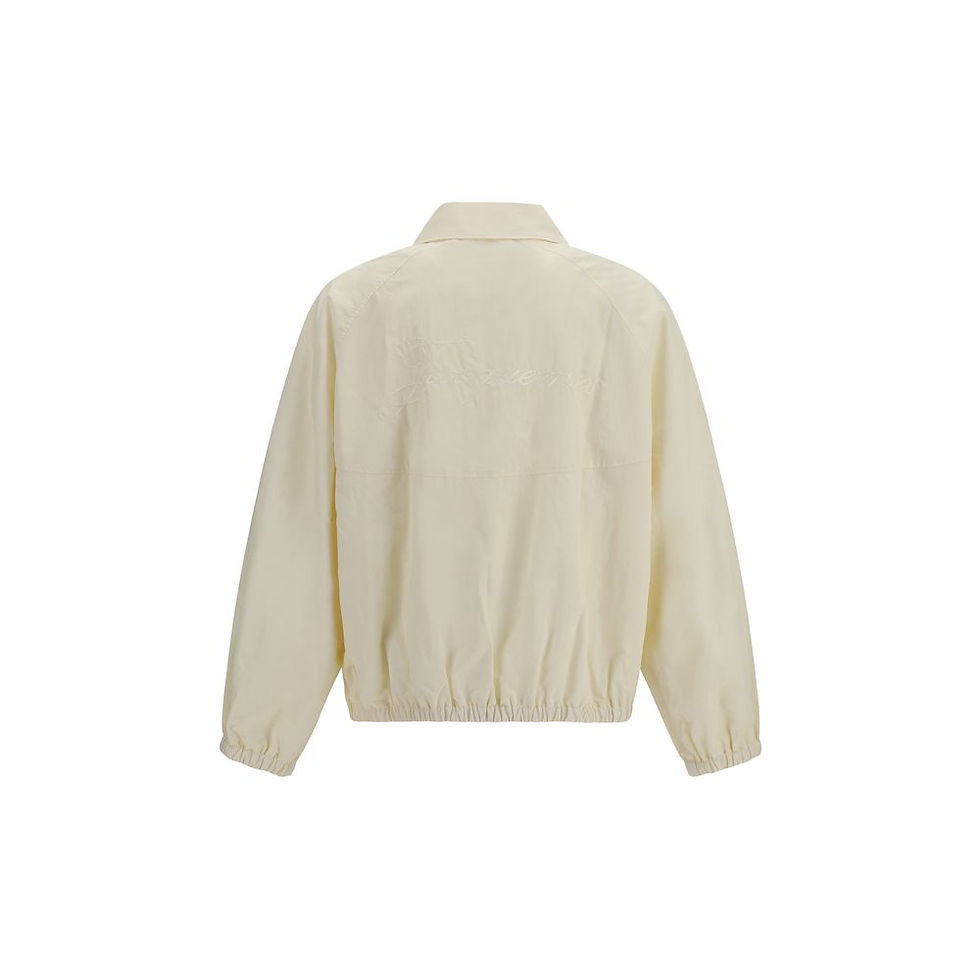 Thumbnail: Jacquemus White Polyamide Shell Jacket