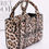 Thumbnail: Leopard Patent Faux Leather Tote Bag