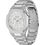 Thumbnail: Hugo Boss Gray Stainless Steel Dress Watch