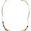 Thumbnail: Dolce & Gabbana Black Gold Wooden Beaded Logo Pendant Necklace