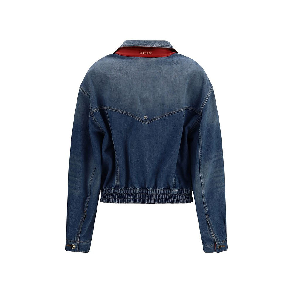Thumbnail: Versace Blue Cotton Clothing