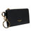 Thumbnail: Dolce & Gabbana Black Calfskin Leather DG Logo Card Holder Wallet