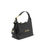 Thumbnail: Versace Black Calf Leather Bos Taurus Handbag