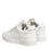 Thumbnail: Dolce & Gabbana White Miami Leather Low Top Sneakers Shoes