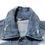 Thumbnail: Dolce & Gabbana Blue Cotton Tattered Denim Blouson Jacket