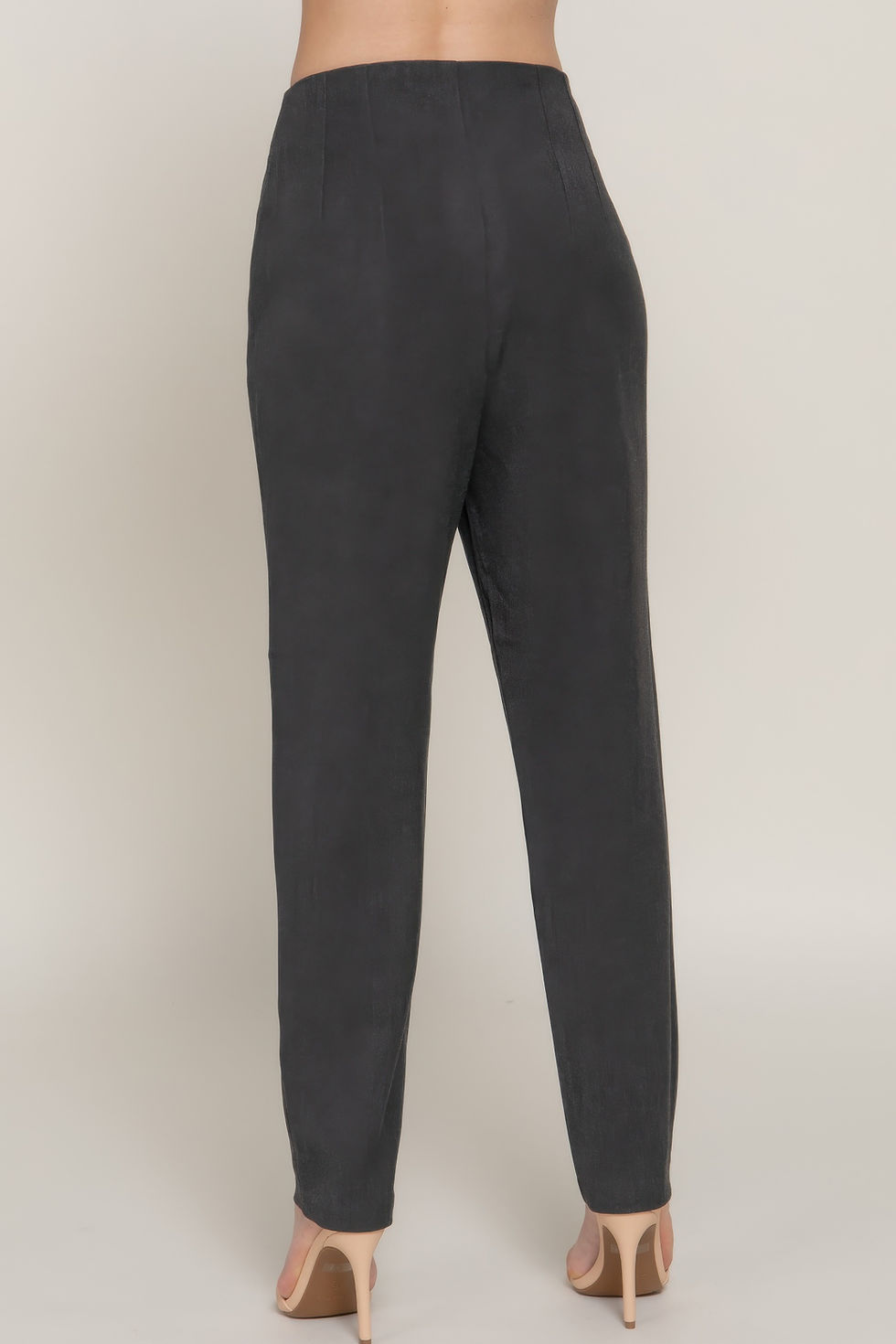 Thumbnail: High Waist Pintuck Detail Long Pants     