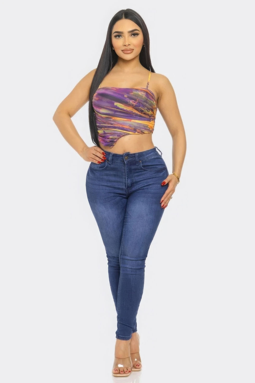 Thumbnail: Mesh Print Top
