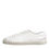 Thumbnail: Dolce & Gabbana White Bianco Leather Men Low Top Sneakers Shoes