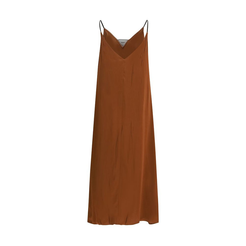 Thumbnail: Prada Brown Acetate Cocktail Dress