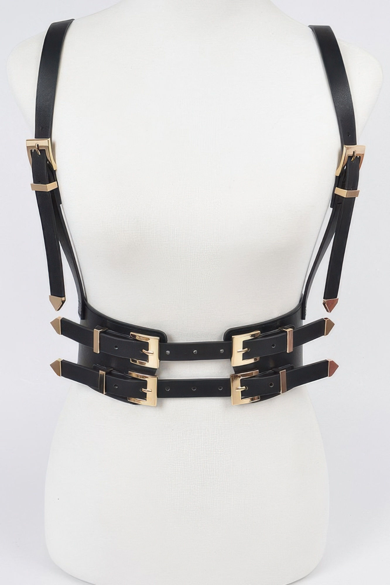 Multi Buckle Harness Belt