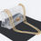 Thumbnail: Transparent Flap Crossbody Bag