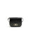 Thumbnail: Ferragamo Black Calf Leather Bos Taurus Shoulder Bag