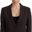 Thumbnail: F.IT Brown Long Sleeve Single Breasted Women Jacket Blazer