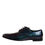 Thumbnail: Dolce & Gabbana Multicolor Peacock Patent Leather Derby Men Dress Shoes