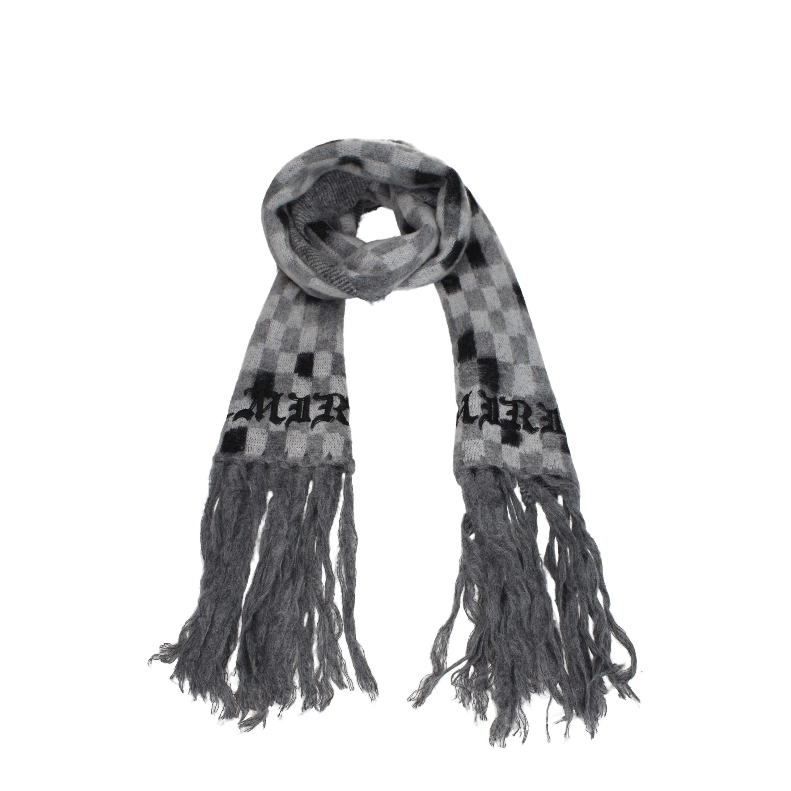 Amiri Gray Modal Scarf