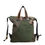 Thumbnail: Dolce & Gabbana Military Green Patchwork Rucksack Backpack Bag