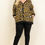 Thumbnail: Plus Size Cozy Animal Mir Print With Brush Button Up Cardigan