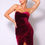 Thumbnail: Strapless Sweetheart Maxi Velvet Dress