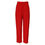 Thumbnail: Dolce & Gabbana Red Viscose High Waist Tapered Pants