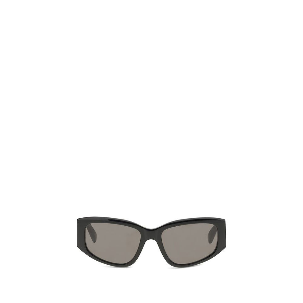 Thumbnail: Balenciaga Black Acetate Sunglasses