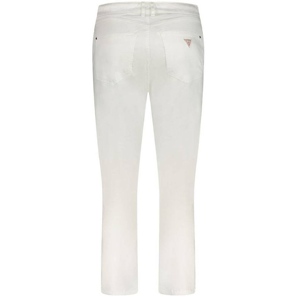 Thumbnail: Guess Jeans Bianco Lyocell Women's Skinny Jean