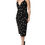 Thumbnail: Dolce & Gabbana Black Polka Dotted Viscose Sheath Dress