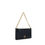 Thumbnail: PINKO Black Calf Leather Bos Taurus Shoulder Bag