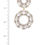 Thumbnail: Double Circle Rhinestone Earring