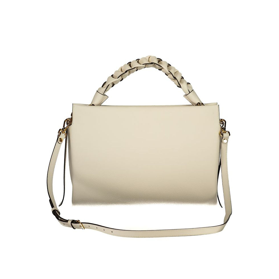 Thumbnail: Coccinelle Bianco Leather Women Handbag