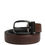 Thumbnail: Dolce & Gabbana Men Brown Classic Leather Metal Buckle Belt