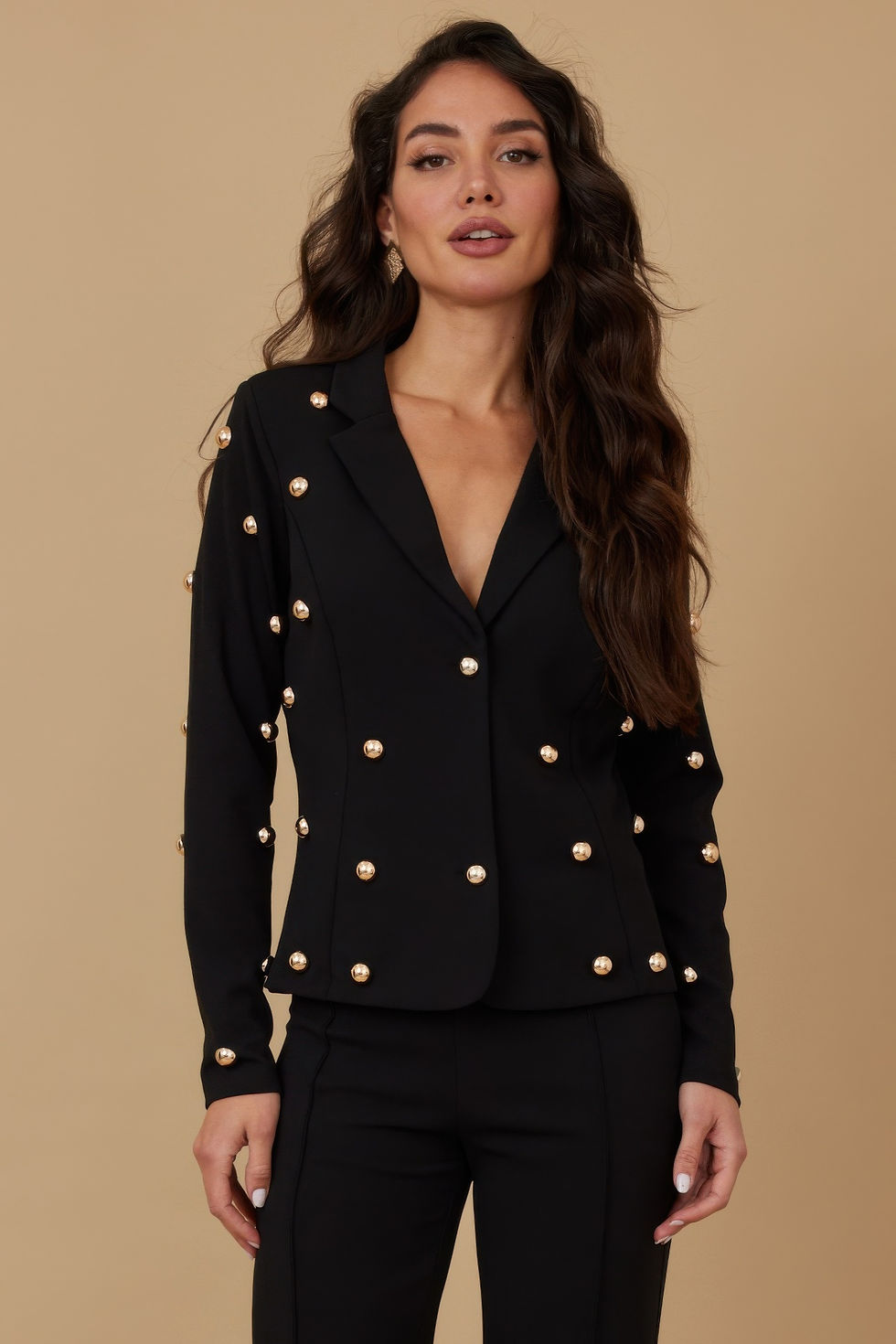 Thumbnail: Stud Detailed Fashion Jacket     