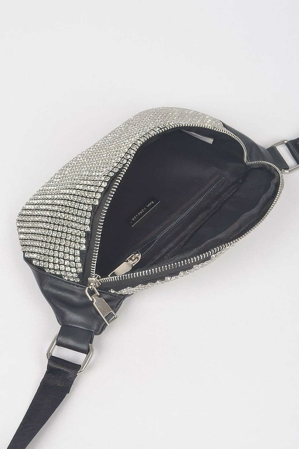 Thumbnail: Rhinestone Mesh Fanny Pack