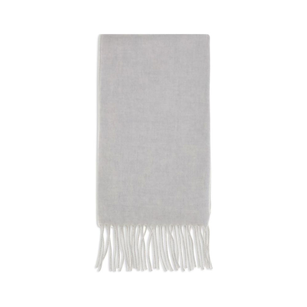 Brunello Cucinelli Gray Cashmere Scarf