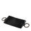 Thumbnail: Dolce & Gabbana Black Leather Logo Embossed Lanyard Card Holde Wallet
