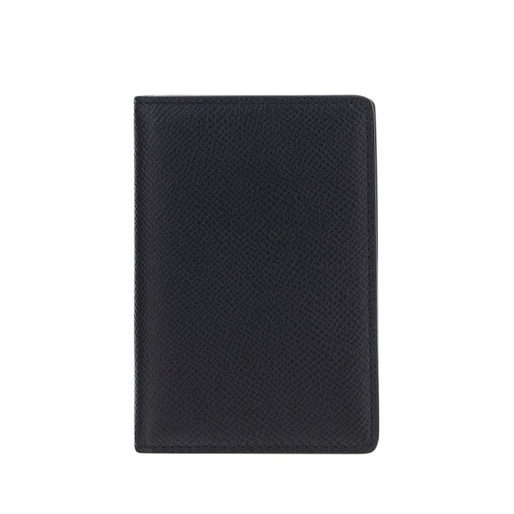 Margiela Black Calf Leather Bos Taurus Wallet