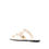Thumbnail: Valentino Garavani White Calfskin Flat Sandals