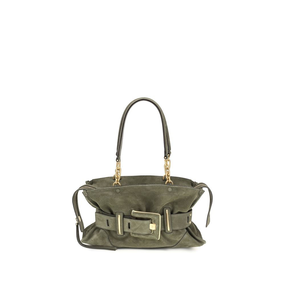 Balmain Bicolor Calf Leather Bos Taurus Handbag