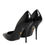 Thumbnail: Dolce & Gabbana Black Leather Stiletto High Heels Pumps Shoes