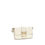 Thumbnail: PINKO White Calf Leather Bos Taurus Shoulder Bag