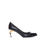 Thumbnail: Alexander McQueen Black Lambskin High Heel Pumps