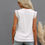 Thumbnail: Round Neck Hollow Shoulder Solid Fit Top